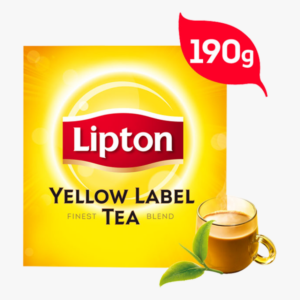 LIPTON YELLOW LABEL  TEA 190GM