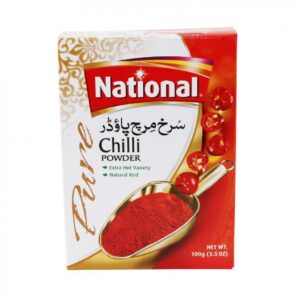 NATIONAL RED CHILLI POWDER 50 GR