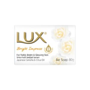 LUX SOAP WHITE IMPRESS 80GM