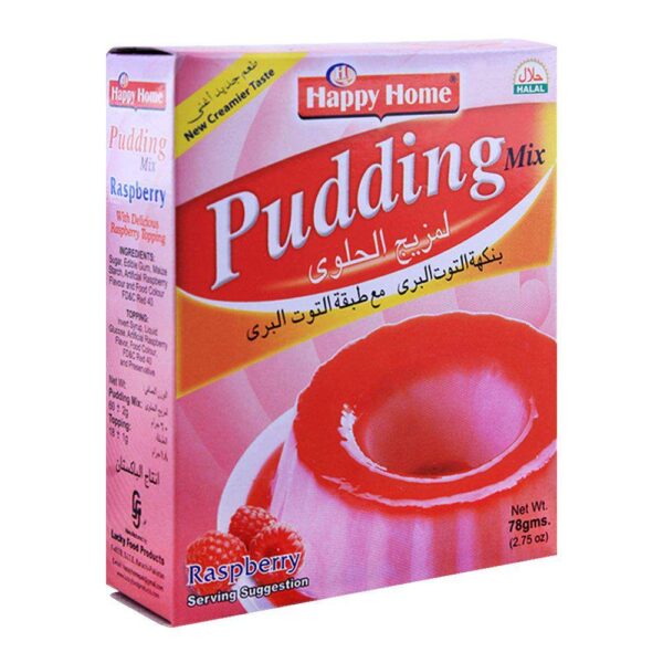 HAPPY HOME STRAWBERRY PUDDING